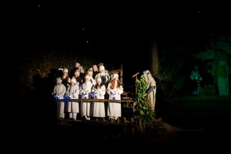 Zadnja uprizoritev predstave Božična noč v sezoni 2019-2020 22